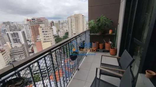 Apartamento com 1 Quarto para alugar, 48m² no Centro, São Paulo