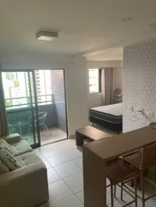 Apartamento com 1 Quarto para alugar, 35m² no Boa Viagem, Recife