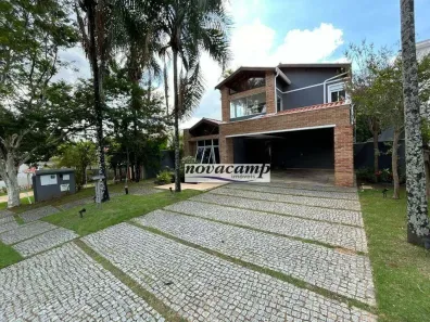 Casa de Condomínio com 4 Quartos à venda, 410m² no Loteamento Alphaville Campinas, Campinas