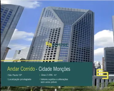 Imóvel Comercial para alugar, 2096m² no Brooklin Paulista, São Paulo