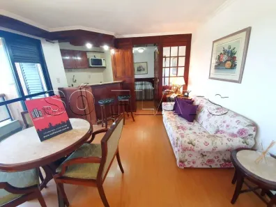 Flat com 1 Quarto para alugar, 48m² no Higienópolis, São Paulo