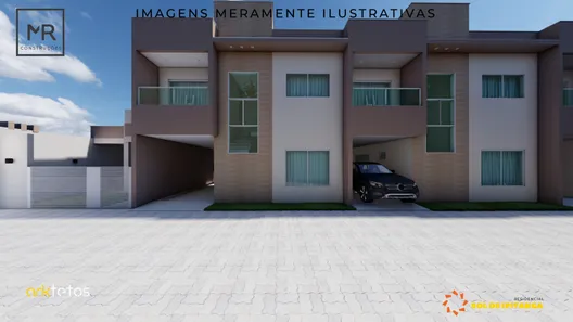Casa de Condomínio com 3 Quartos à venda, 105m² no Ipitanga, Lauro de Freitas