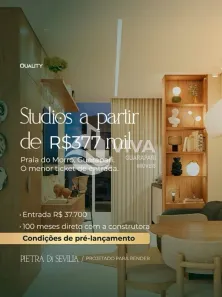Apartamento com 1 Quarto à venda, 35m² no Praia do Morro, Guarapari