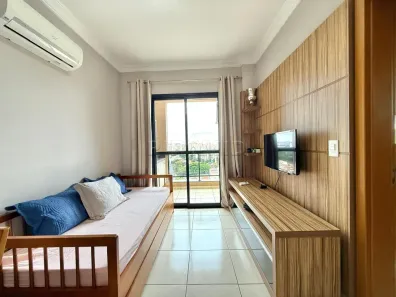 Apartamento com 1 Quarto para alugar, 38m² no Jardim Palma Travassos, Ribeirão Preto