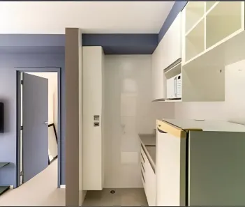 Apartamento com 1 Quarto para alugar, 27m² no República, São Paulo