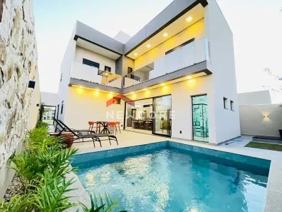 Casa de Condomínio com 4 Quartos à venda, 287m² no Residencial Villa de León, Piratininga