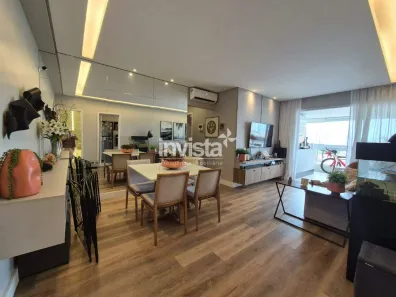 Apartamento com 3 Quartos à venda, 110m² no Embaré, Santos