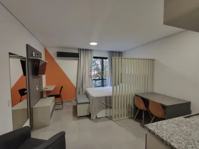 Apartamento com 1 Quarto para alugar, 27m² no Centro, São Bernardo do Campo