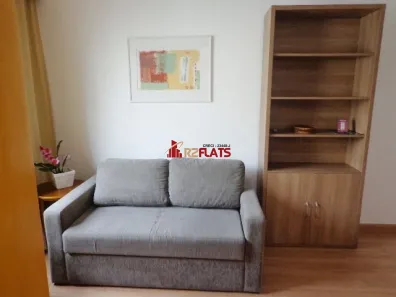 Flat com 1 Quarto para alugar, 33m² no Moema, São Paulo