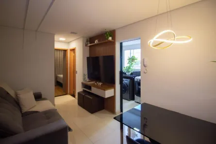 Apartamento com 2 Quartos à venda, 45m² no Heliópolis, Belo Horizonte
