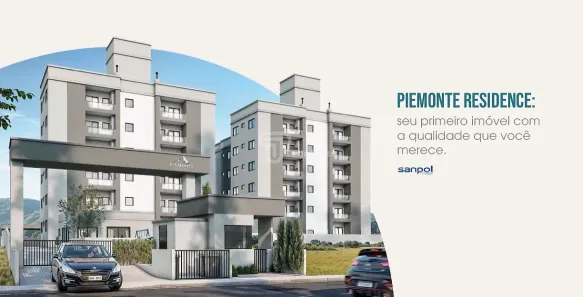 Apartamento com 2 Quartos à venda, 54m² no Aririú, Palhoça