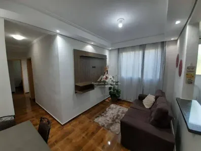 Apartamento com 2 Quartos para alugar, 48m² no Residencial Jequitibá, Ribeirão Preto