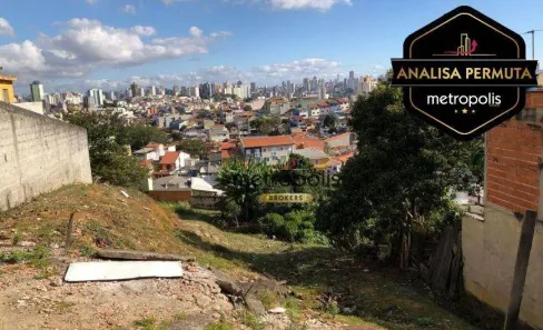 Lote/Terreno à venda, 1511m² no Jardim Santo Antônio, Santo André