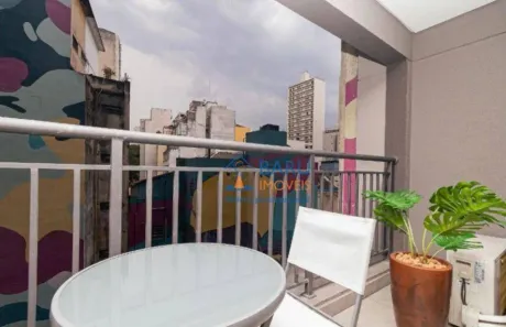 Apartamento com 1 Quarto à venda, 22m² no República, São Paulo