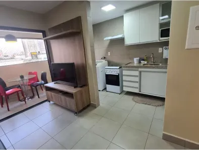 Flat com 1 Quarto para alugar, 44m² no Setor Marista, Goiânia