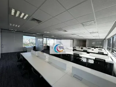Sala Comercial para alugar, 533m² no Cidade Monções, São Paulo