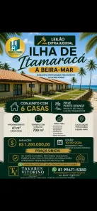 Lote/Terreno à venda, 61m² no , Ilha de Itamaracá