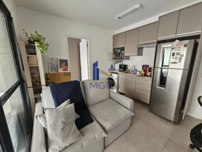 Apartamento com 1 Quarto para alugar, 37m² no Chácara Inglesa, São Paulo
