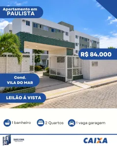 Apartamento com 2 Quartos à venda, 43m² no Pau Amarelo, Paulista
