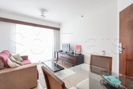 Flat com 1 Quarto para alugar, 35m² no Indianópolis, São Paulo