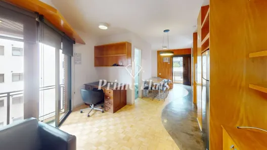 Flat com 1 Quarto para alugar, 40m² no Indianópolis, São Paulo