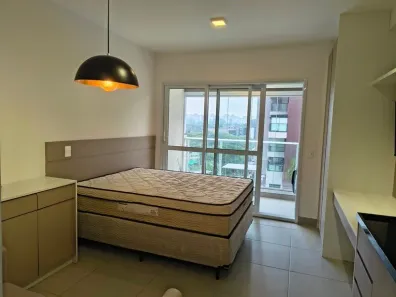 Apartamento com 1 Quarto para alugar, 45m² no Indianópolis, São Paulo