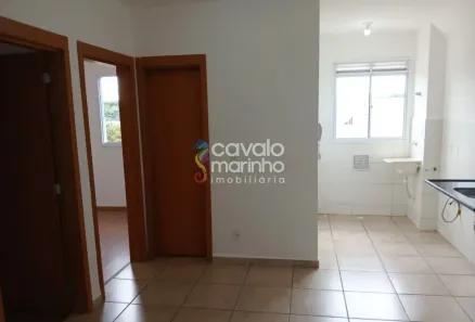 Apartamento com 2 Quartos para alugar, 43m² no Loteamento Santa Marta, Ribeirão Preto
