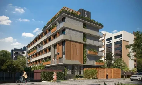 Apartamento com 1 Quarto à venda, 32m² no Cabo Branco, João Pessoa