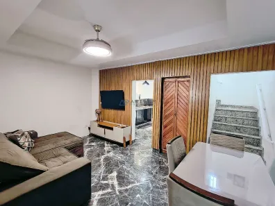 Sobrado com 3 Quartos à venda, 93m² no Guilhermina, Praia Grande