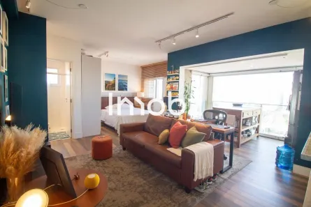 Kitnet com 1 Quarto à venda, 42m² no Cidade Monções, São Paulo