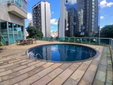 Apartamento com 1 Quarto para alugar, 45m² no Lourdes, Belo Horizonte