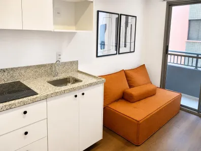 Apartamento com 1 Quarto para alugar, 24m² no Vila Olímpia, São Paulo