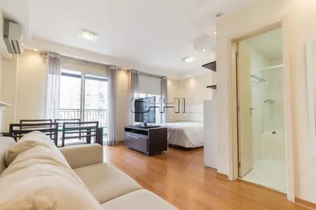 Apartamento com 1 Quarto para alugar, 48m² no Vila Nova Conceição, São Paulo