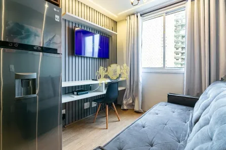 Flat com 1 Quarto à venda, 35m² no Brás, São Paulo