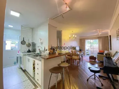 Apartamento com 1 Quarto à venda, 57m² no Jardim, Santo André