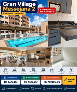 Apartamento com 2 Quartos à venda, 50m² no Paupina, Fortaleza