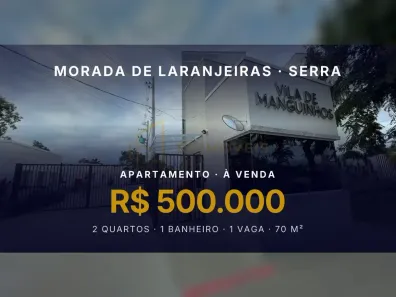 Apartamento com 2 Quartos à venda, 70m² no Morada de Laranjeiras, Serra