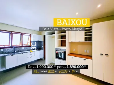 Apartamento com 4 Quartos à venda, 200m² no Bela Vista, Porto Alegre