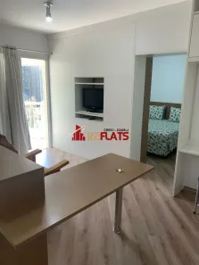 Apartamento com 1 Quarto para alugar, 55m² no Cerqueira César, São Paulo