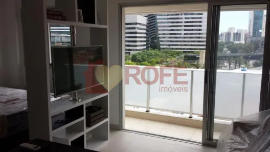 Apartamento com 1 Quarto para alugar, 34m² no Santo Amaro, São Paulo