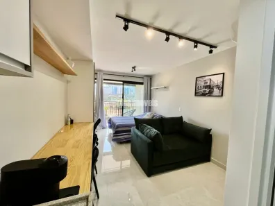 Apartamento com 1 Quarto para alugar, 33m² no Vila Cordeiro, São Paulo