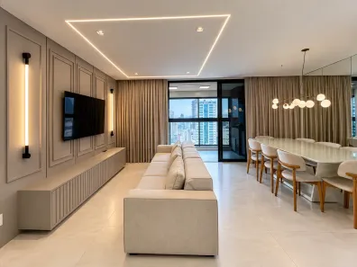 Apartamento com 4 Quartos para alugar, 140m² no Centro, Balneário Camboriú