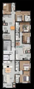 Apartamento com 2 Quartos à venda, 90m² no Parque São Paulo, Cascavel