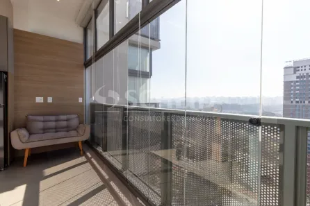 Flat com 1 Quarto à venda, 39m² no Moema, São Paulo