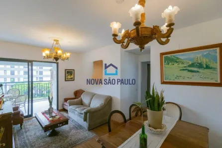 Apartamento com 3 Quartos para alugar, 92m² no Brooklin Paulista, São Paulo