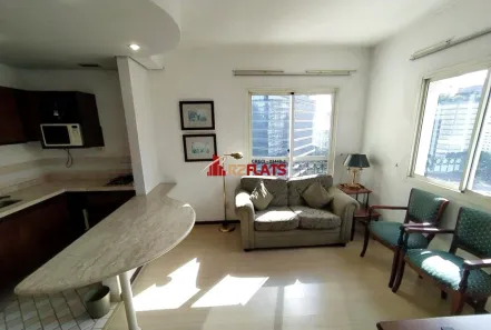 Flat com 1 Quarto para alugar, 33m² no Vila Olímpia, São Paulo