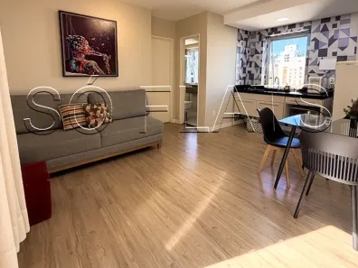 Flat com 1 Quarto à venda, 40m² no Cerqueira César, São Paulo
