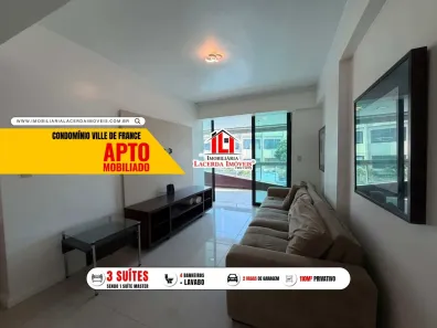 Apartamento com 3 Quartos para alugar, 111m² no Adrianópolis, Manaus