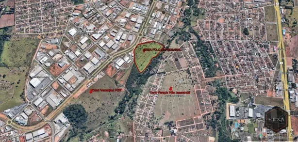 Lote/Terreno à venda, 105000m² no Polo Empresarial Goiás, Aparecida de Goiânia