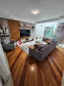 Sobrado com 3 Quartos à venda, 166m² no Vila Scarpelli, Santo André